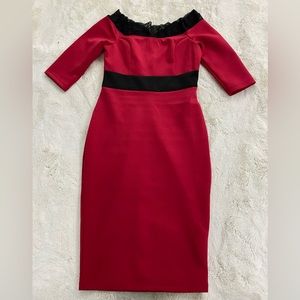 Venus red dress
